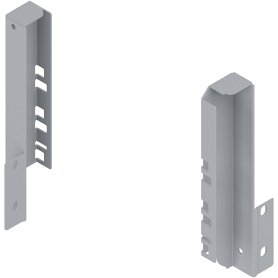 TANDEMBOX, держатели задней стенки под мойку для высоты C 192 мм, серый, комплект