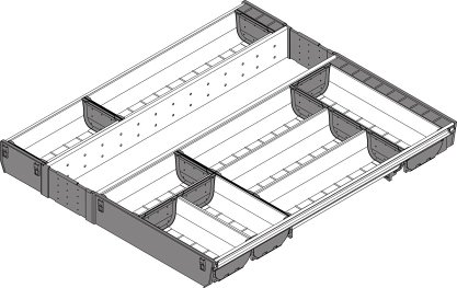 ORGA-LINE, комплект лотков, ширина 600мм, длина 600мм