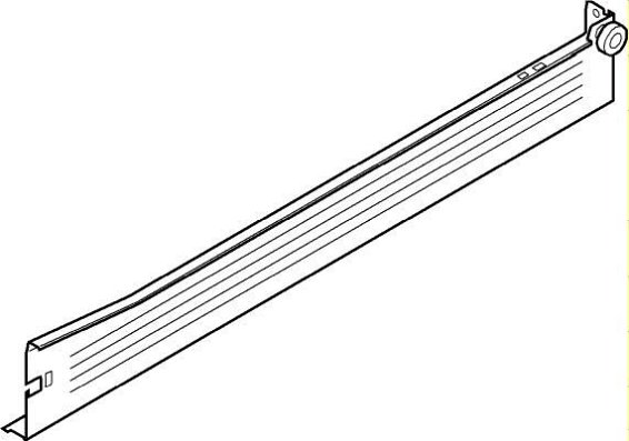 METABOX, Царга N, 54/450 мм, 25 кг, крем, лев.