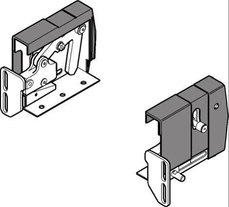 TANDEMBOX, подъемный механизм цокольной планки, комплект