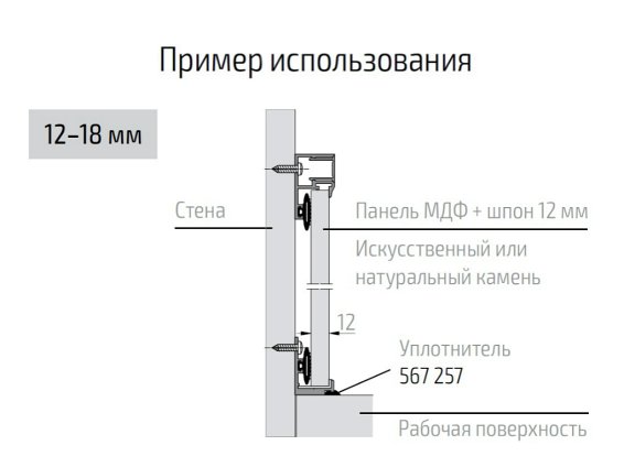 Декоративный профиль (5 метров)