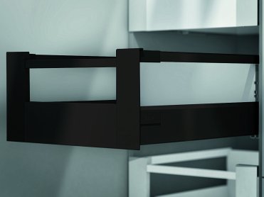 Внутренний ящик TANDEMBOX antaro с TIP-ON BLUMOTION (высота D 224, глубина 500 мм, вес ящика до 20 кг), черный